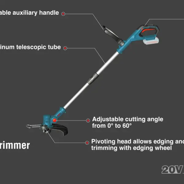 20V Brushless Cordless Grass Trimmer 300mm