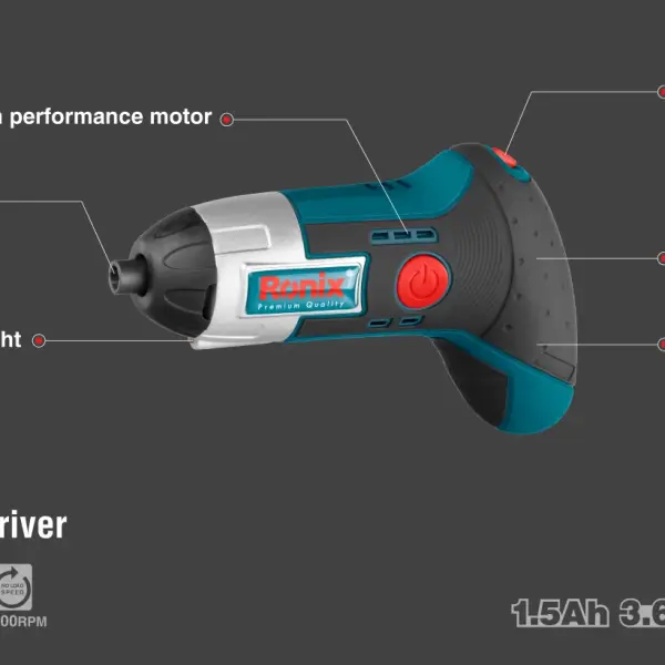 3.6V Cordless Screwdriver 3N.m