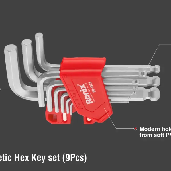 Long Arm Torx Key Set (9Pcs)