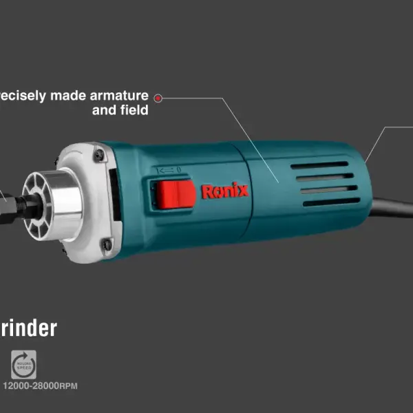 Short Neck Die Grinder 710W-6mm