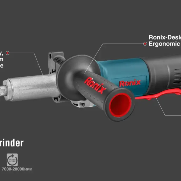 Long Neck Die Grinder 840W-6mm-110V