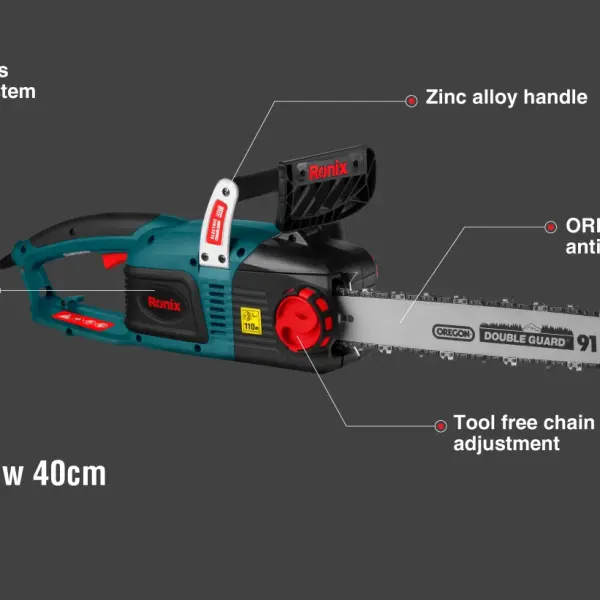 Electric Chain Saw 2400W-40cm