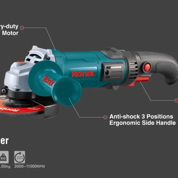 Mini Angle Grinder 1200W-115mm-110V
