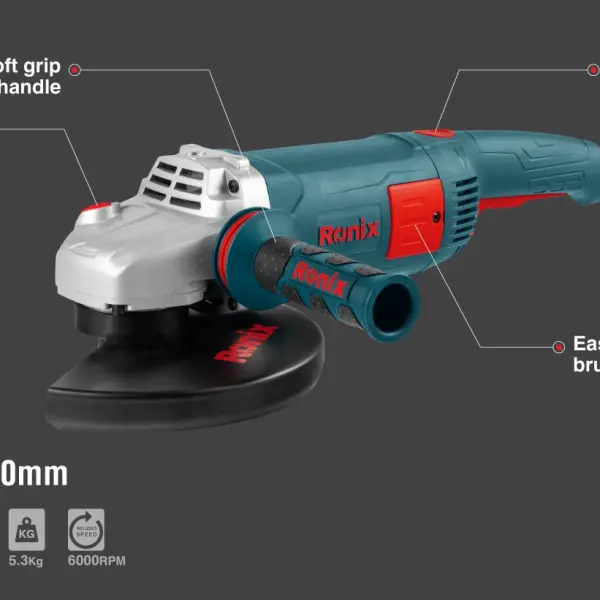 Angle Grinder 2400W-230mm-110V