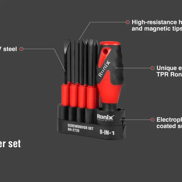 8 in 1 Screwdriver Set 