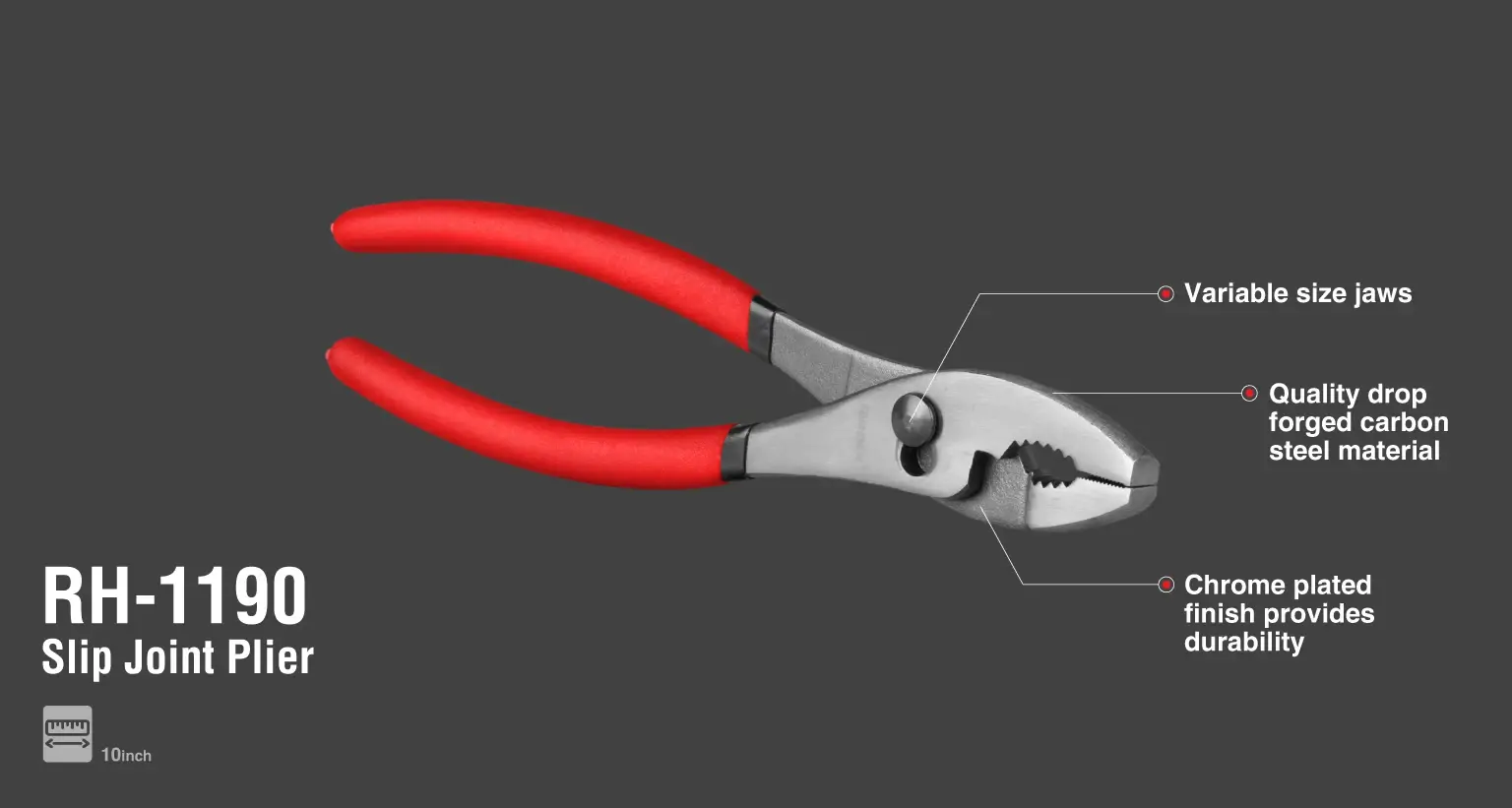 Slip Joint Plier 10 inch