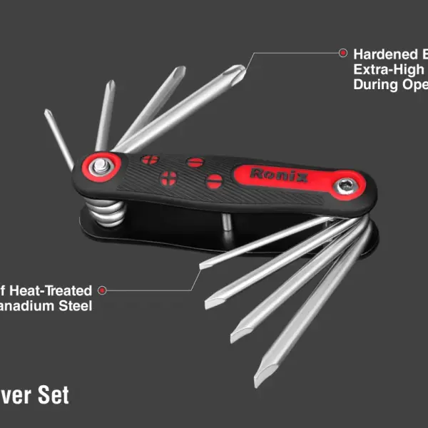 Folding Screwdriver Set (8Pcs)