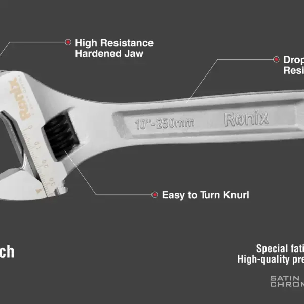 Adjustable Wrench 10 inch-Libra Series