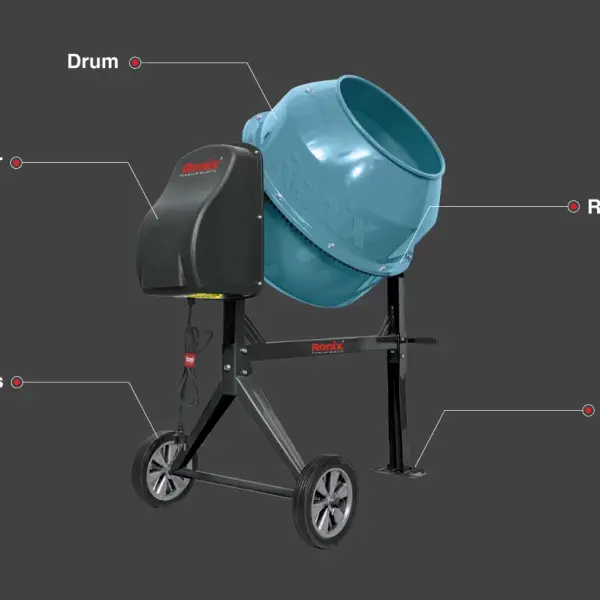 Concrete Mixer 850W-200L