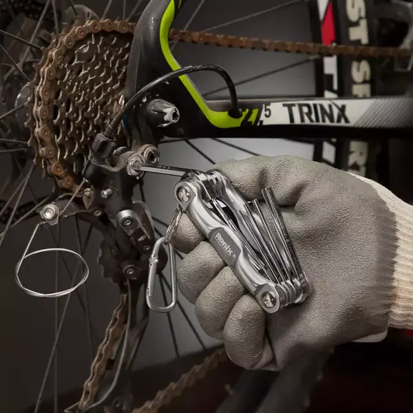 Aluminium Foldable Hex Key Set (8Pcs)