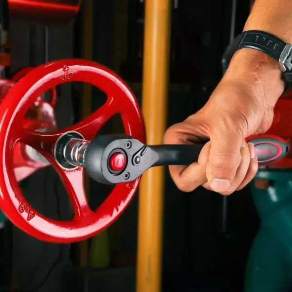 curved Ratchet Handle- 1/2 inch