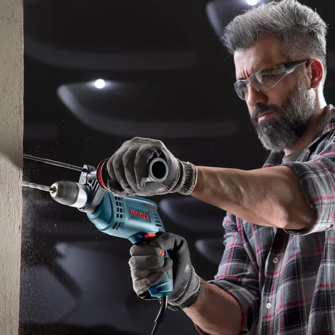 Electric Impact Drill kit 710W-13mm-keyless