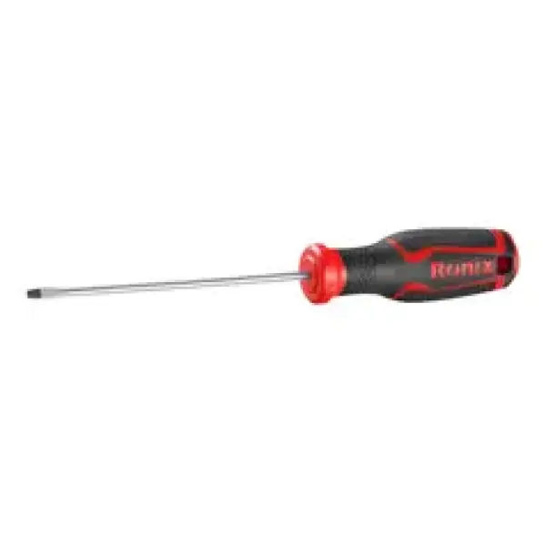 Plastic handle Slotted Screwdriver 3x100mm-2color