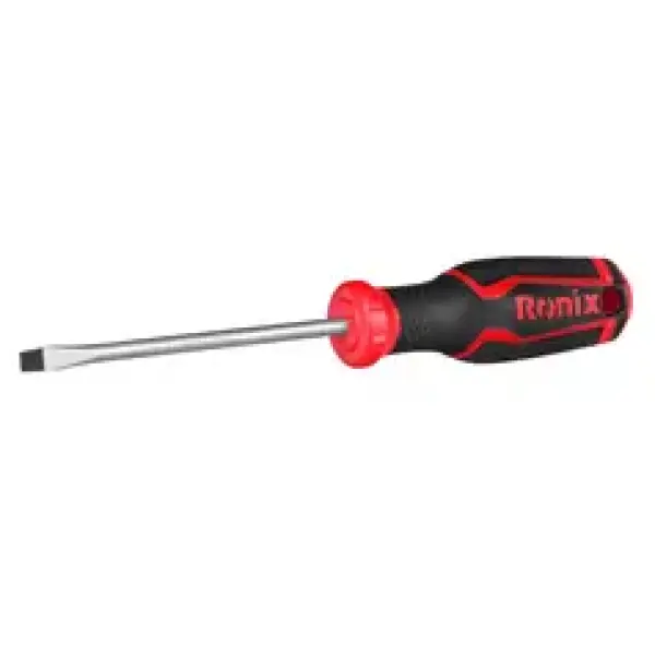 Plastic handle Slotted Screwdriver 5x100mm-2color