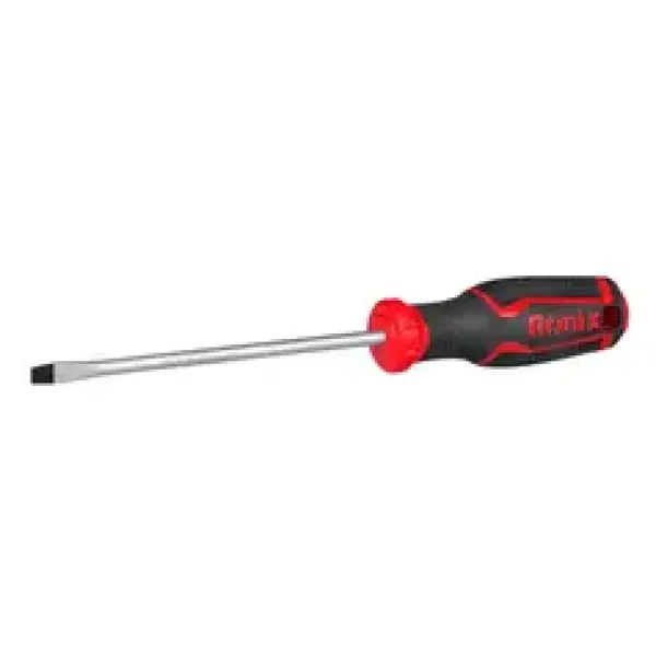 Plastic handle Slotted Screwdriver 5x125mm-2color