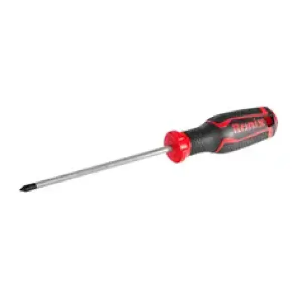 Plastic Handle Phillips Screwdriver 5x125mm-2color