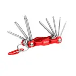 Aluminium Foldable Torx Key Set (8Pcs)