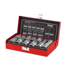 E Socket Set(11pcs)-1/2 inch