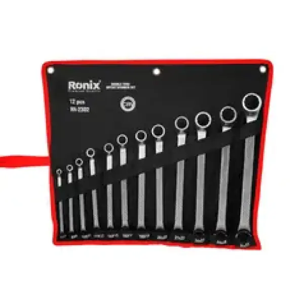 Double Ring offset Spanner set (12pcs)